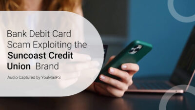 Bank scam call exploiting Suncoast credit Union